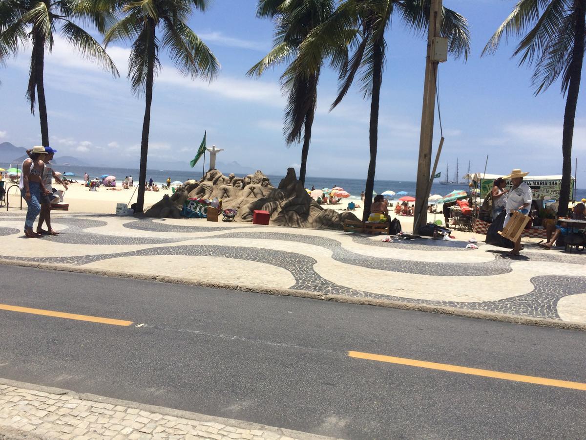 Apartamento Copacabana - Quadra Da Praia Rio de Janeiro Exteriér fotografie